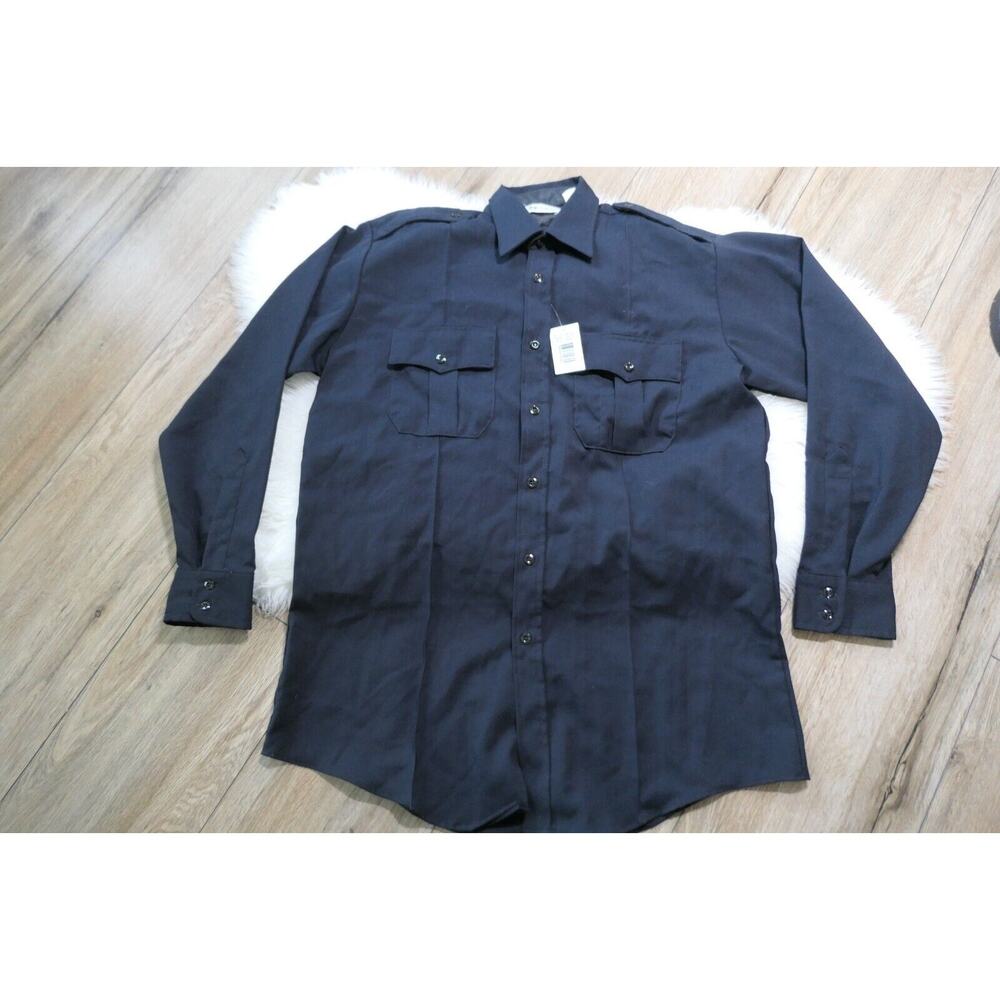 NWT Horace Small NEW GENERATION Stretch Shirt Size 16.5" 34 Uniform HS1445